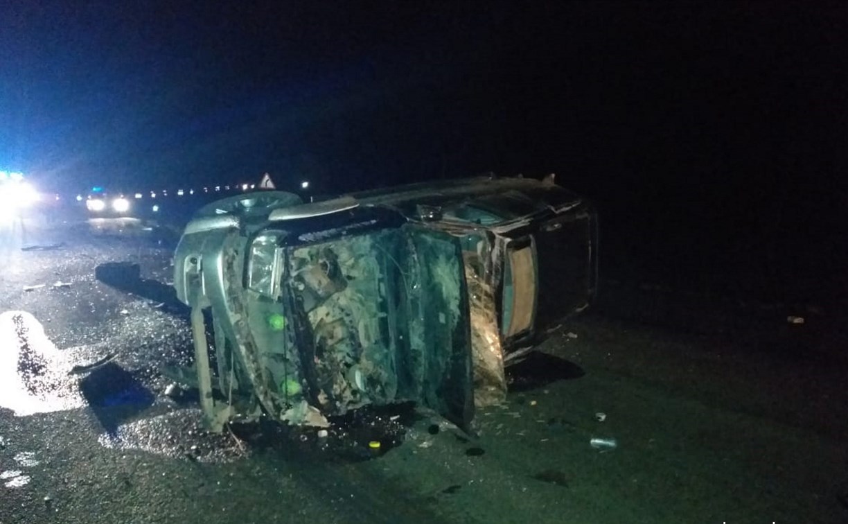Два человека пострадали в ночном ДТП на трассе между Никольским и Ольховкой