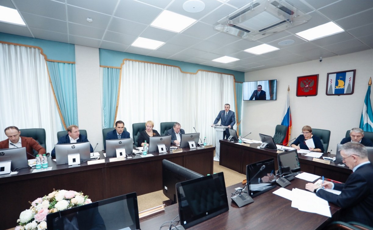 Депутаты областной думы поддержали преобразования в сахалинском правительстве