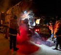 Ночная смена: Южно-Сахалинск наращивает темпы ремонта дорог