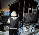 При пожаре в Поронайске погиб мужчина