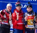 Сахалинская биатлонистка Анастасия Томшина завоевала серебро на чемпионате России