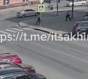 Автомобиль сбил ребёнка на "зебре" в Южно-Сахалинске