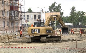 Дорожные работы на Комсомольской в Южно-Сахалинске обещают завершить раньше на полтора месяца