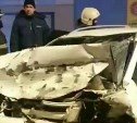 Жёсткое ДТП в Невельске: раскурочены две машины