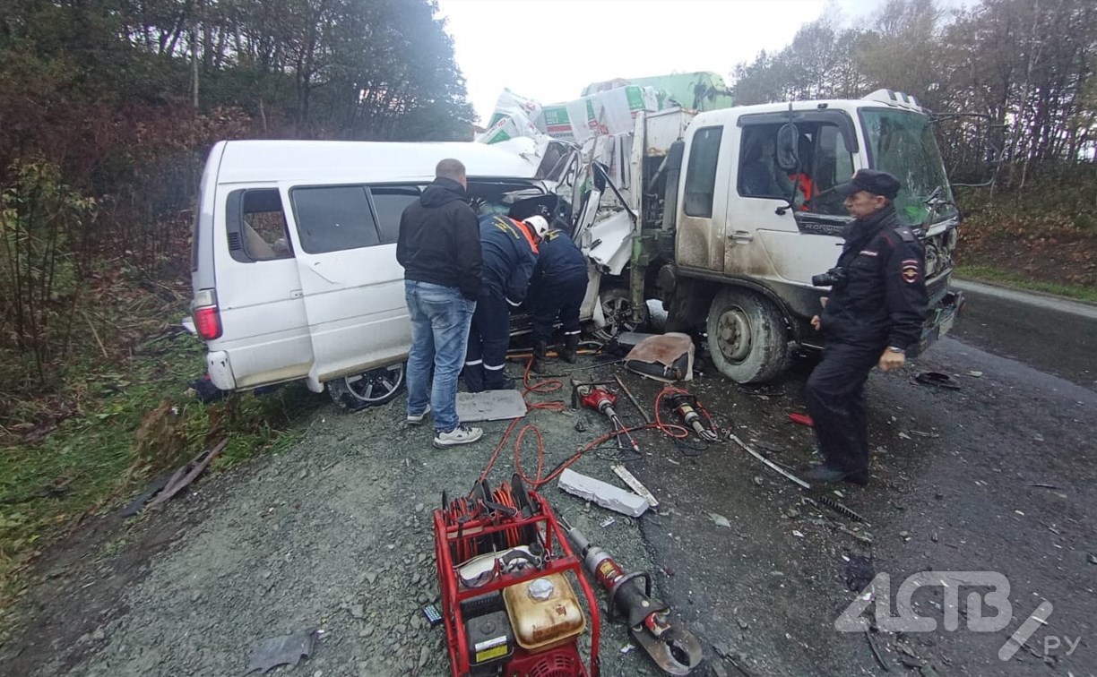 Очевидцев смертельного ДТП в районе Пожарского ищет сахалинская полиция