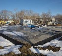 Многофункциональные спортзалы строят у школ в Южно-Сахалинске