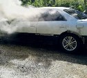 В селе Сокол посреди улицы сгорел "Марк"