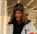 Трёхкратный олимпийский чемпион Александр Большунов прибыл на Сахалин