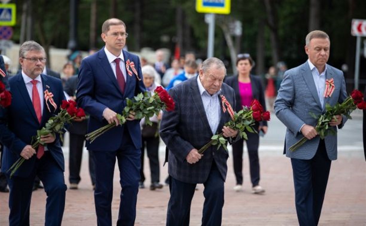 "Мы можем твёрдо стоять на своей земле!": на Сахалине отметили День воинской славы России