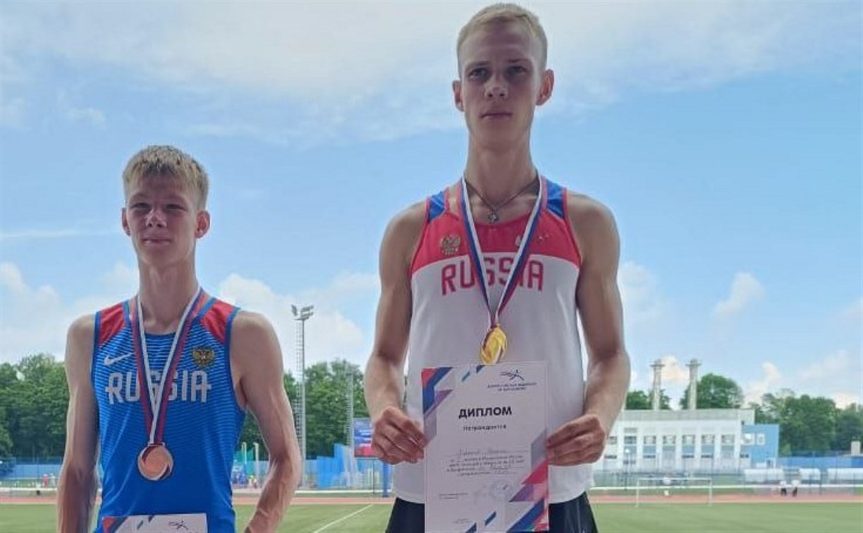 Сахалинский легкоатлет стал серебряным призёром первенства России