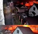 Дачный дом вспыхнул ранним утром в Долинске