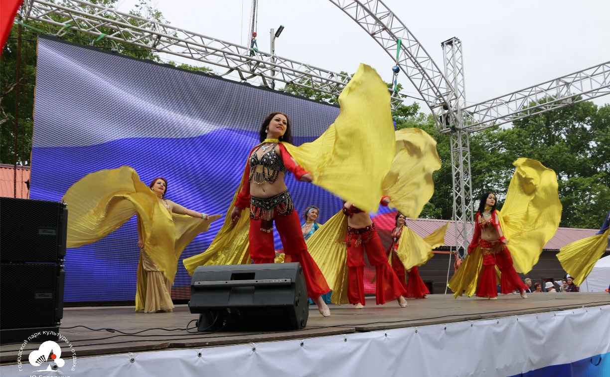 В парке Южно-Сахалинска подвели итоги фестиваля «Танцующий остров-2018»