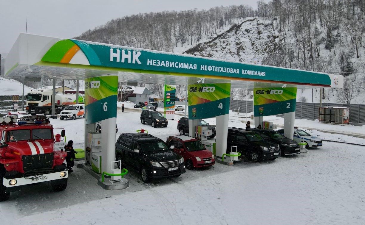 В городе Холмск Сахалинской области открылась новая АЗС группы ННК