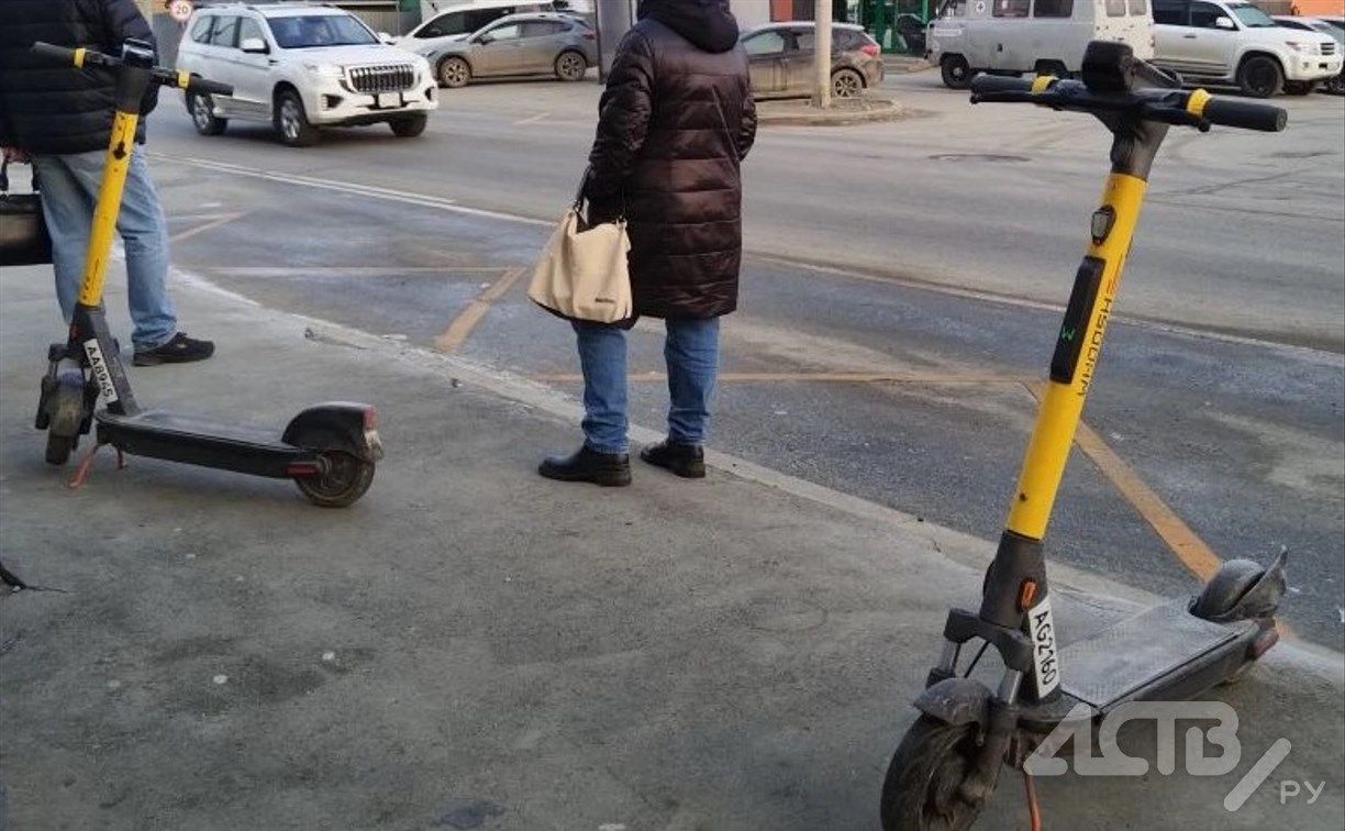 Электросамокаты вернулись на улицы Южно-Сахалинска
