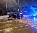 Кроссовер сбил девушку на пешеходном переходе в Южно-Сахалинске