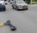 В Южно-Сахалинске сбили ребенка, который переезжал дорогу на самокате по "зебре"