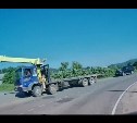 Момент серьёзного ДТП в Невельском районе попал на видео