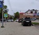 В Корсакове "японский пешеход" грубо нарушил ПДД