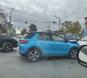 ДТП произошло в центре Южно-Сахалинска
