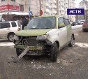 Женщина пострадала при ДТП в Южно-Сахалинске 5 марта