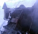 В областном центре сгорел чердак частного жилого дома