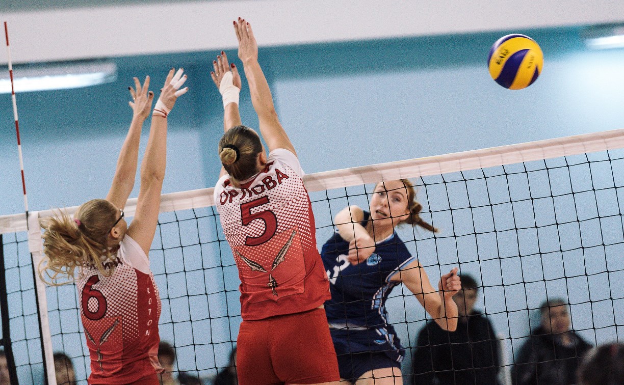 «Сахалин» стал седьмым на чемпионате женской волейбольной Суперлиги