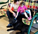 Занятия для детей с участием собак провели в «Преодолении»
