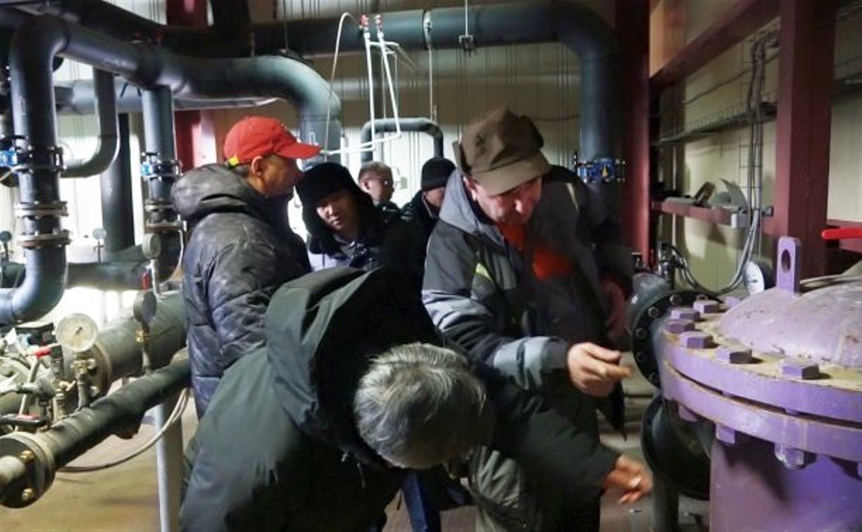 В замерзающей южно-сахалинской "Аралии" прочистят фильтры и отрегулируют оборудование