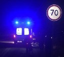 Водитель "Субару" сбил мужчину, вышедшего вечером на дорогу в Долинском районе