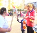 Факельное шествие с "олимпийским" огнем устроили для южно-сахалинских дошколят (ФОТО)