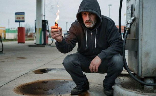 Сахалинец попытался поджечь АЗС на Камчатке по указанию мошенников