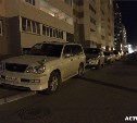 За день более 20 южносахалинцев оштрафовали за парковку машин на газонах