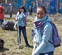 В субботнике в Южно-Сахалинске приняли участие 17 тысяч человек