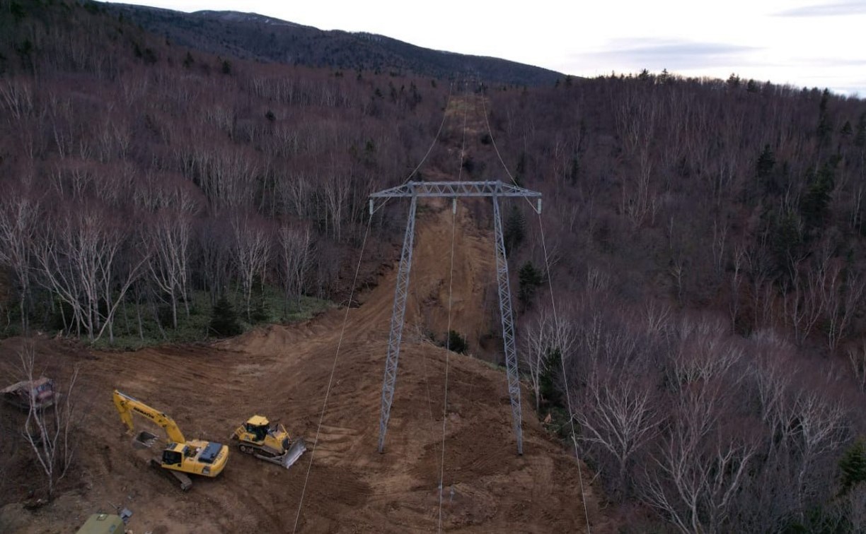 "Сахалинэнерго" завершило капремонт системообразующей ЛЭП "Холмск - Невельск" 