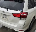 В одном из дворов в Южно-Сахалинске кто-то притёр универсал - розыск