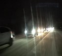 "Незаметный" автомобилист чуть не спровоцировал большое ДТП в Южно-Сахалинске