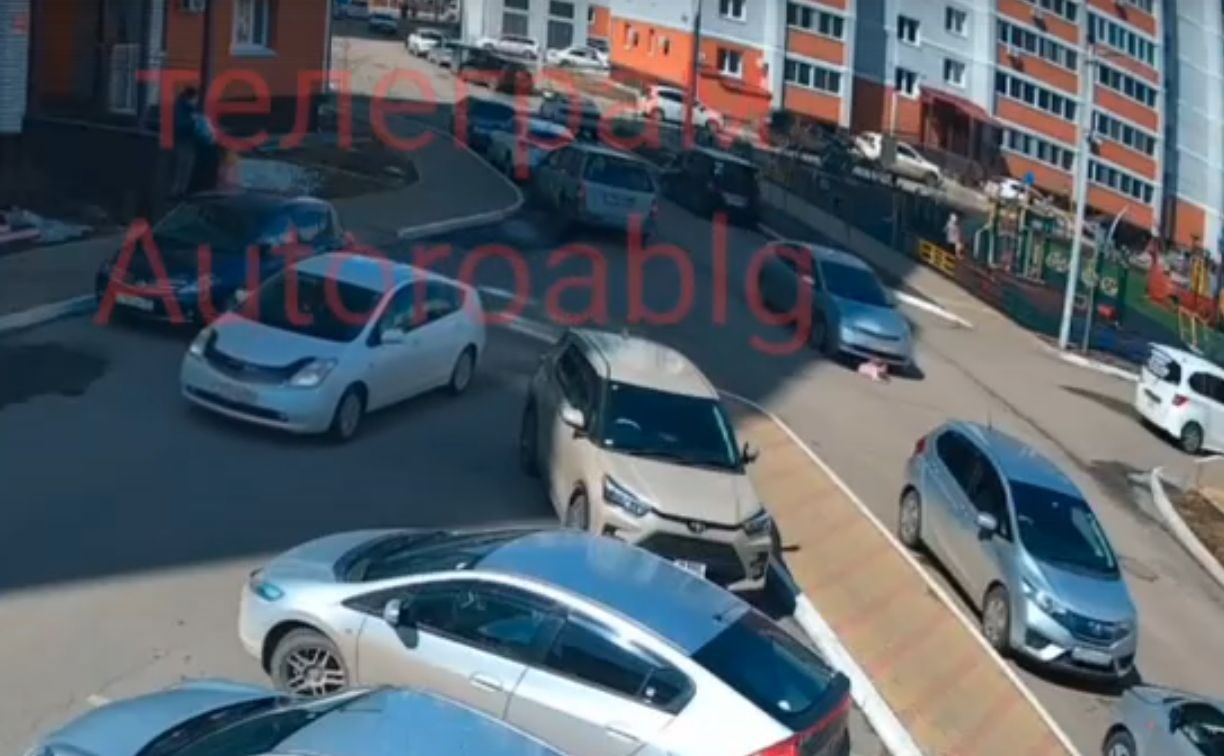 В Благовещенске автомобиль насмерть сбил маленькую девочку