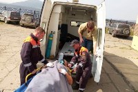 Спасатели в Южно-Курильске оказали помощь в транспортировке двух тяжелобольных, Фото: 6