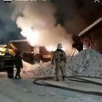 Горящий гараж потушили в Быкове, Фото: 2