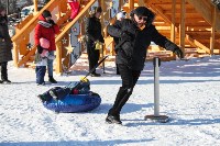 Игры и развлечения приготовили для жителей Корсакова в городском парке, Фото: 2