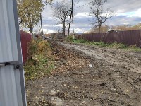 "Дорога - просто ужас": проезжую часть в Южно-Сахалинске размесили при укладке газопровода, Фото: 1