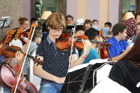 Юные сахалинские музыканты начали подготовку к концерту с корейским оркестром, Фото: 3