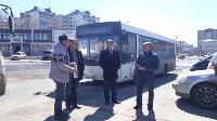 Водители холмских автобусов вышли на забастовку, Фото: 2