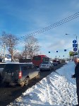 Очевидцев ДТП с участием двух автобусов ищут в Южно-Сахалинске, Фото: 3