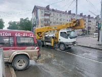 Очевидцев ДТП ищут в Южно-Сахалинске, Фото: 3