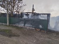 Осталась лишь кирпичная печь: появились фото с места крупного пожара в селе Буюклы, Фото: 2