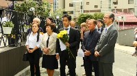 У гостиницы в Южно-Сахалинске открыли памятную доску в честь японского мецената, Фото: 5