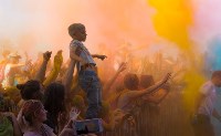 На Сахалине прошел Фестиваль красок Холи-2017 , Фото: 44