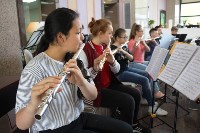 Юные сахалинские музыканты начали подготовку к концерту с корейским оркестром, Фото: 15