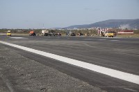 Ремонт взлетно-посадочной полосы завершается в аэропорту Южно-Сахалинска, Фото: 6